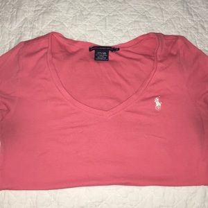 Peach shirt